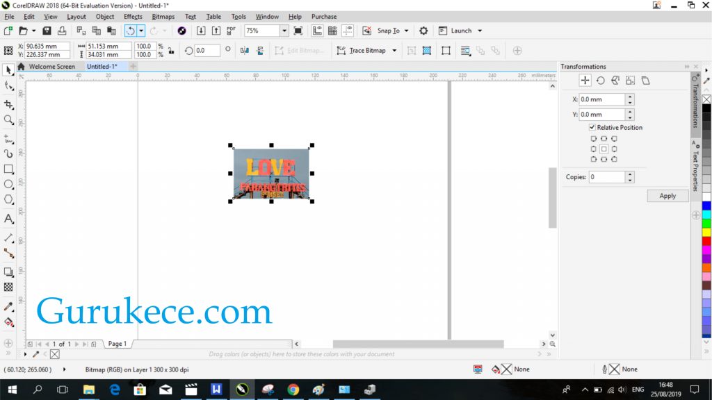 Detail Memotong Gambar Menggunakan Corel Nomer 49
