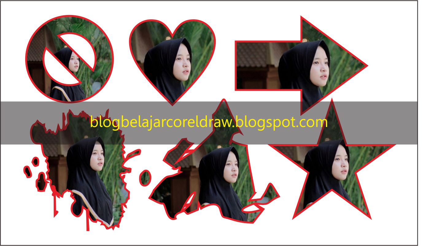 Detail Memotong Gambar Sesuai Bentuk Dengan Corel Draw Nomer 7