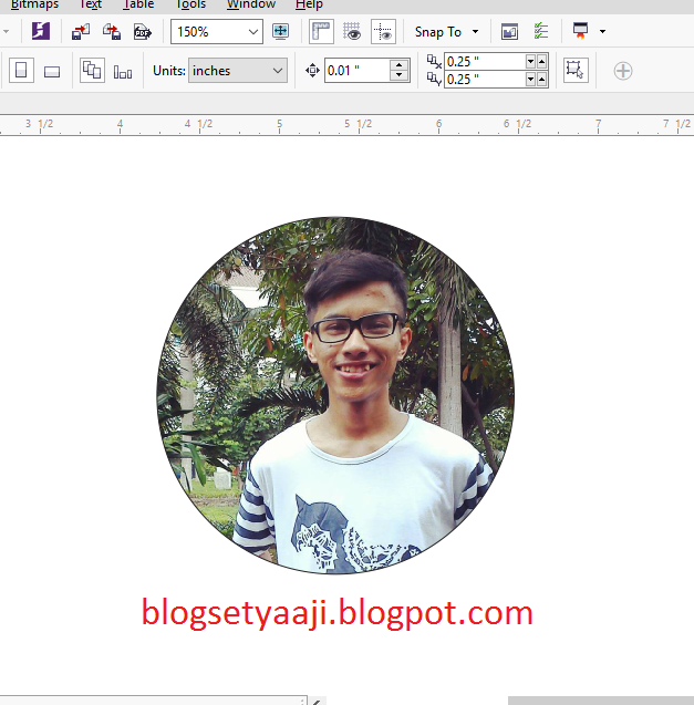 Detail Memotong Gambar Sesuai Bentuk Dengan Corel Draw Nomer 9