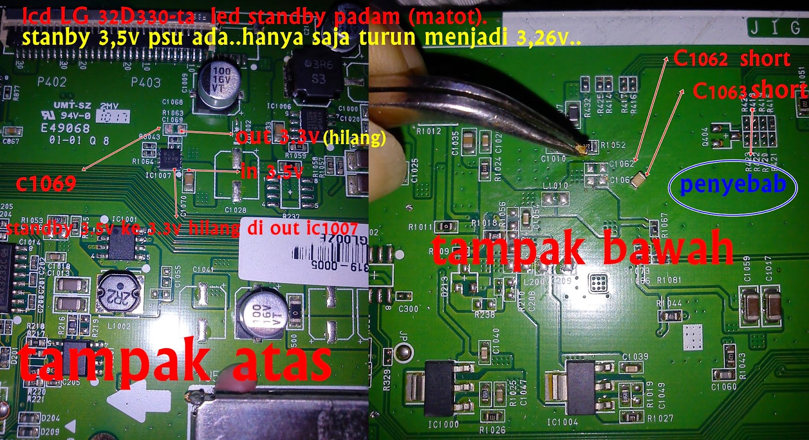 Detail Memperbaiki Kerusakan Panel Led Lg Gambar Naik Turun Nomer 32