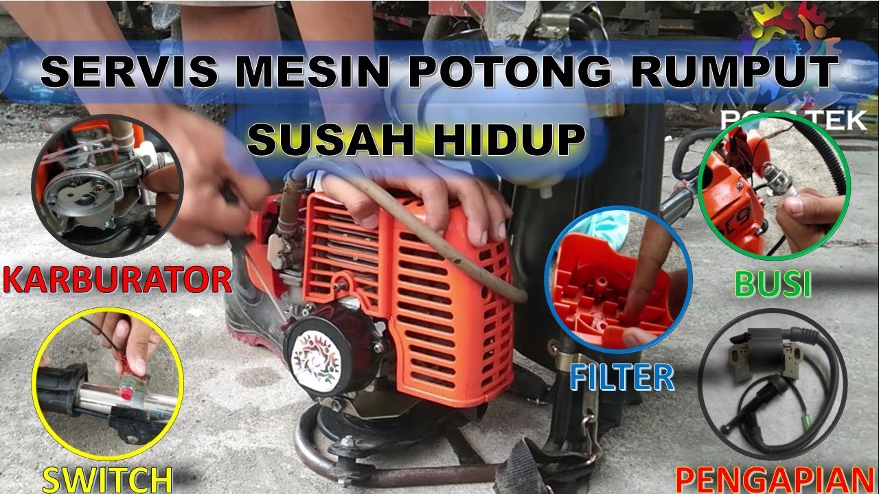 Memperbaiki Mesin Potong Rumput - KibrisPDR