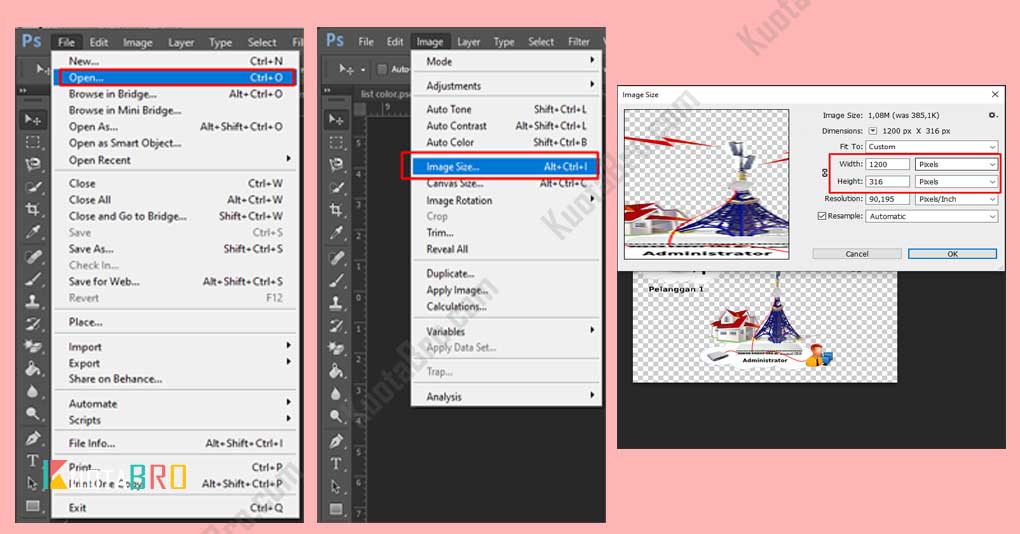 Detail Memperbesar Gambar Di Photoshop Nomer 38