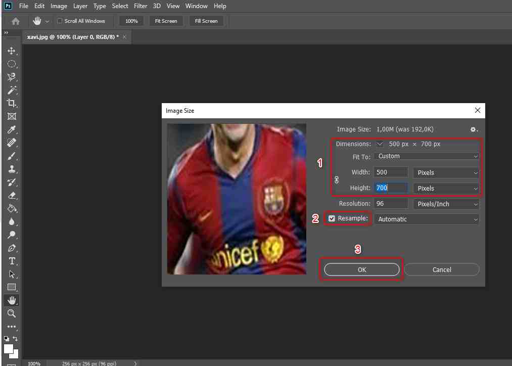 Detail Memperbesar Ukuran Gambar Di Photoshop Nomer 19