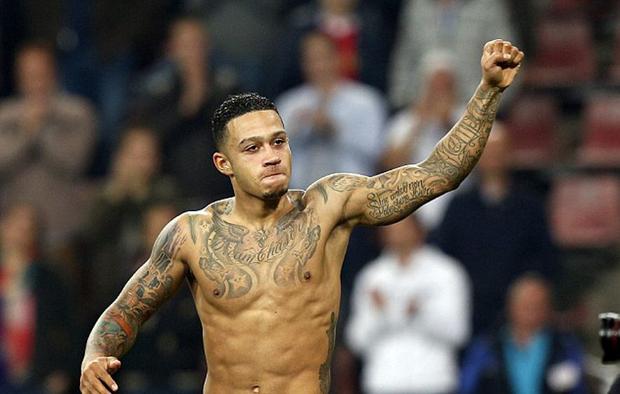 Detail Memphis Depay Tattoo Nomer 30