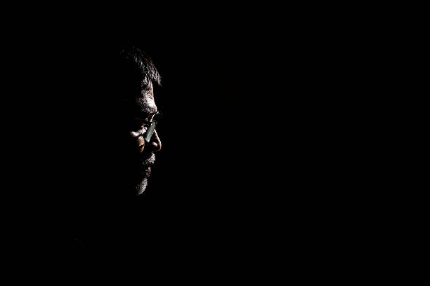 Detail Men In Black Background Nomer 55