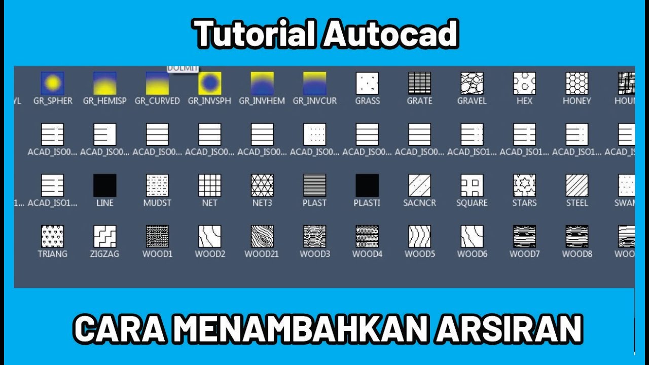 Detail Menambah Gravel Ke Gambar Autocad Nomer 14