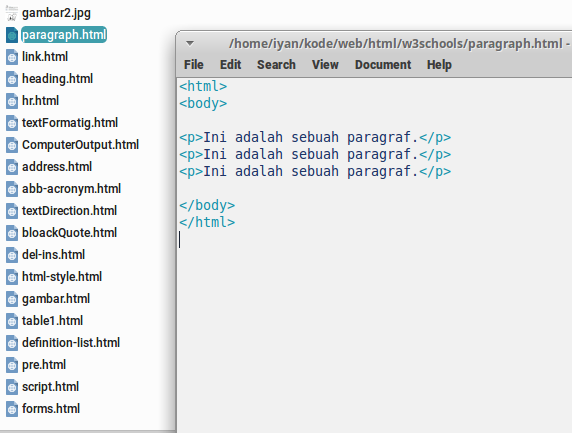 Detail Menampilkan Gambar Dan Paragraf Di Web Dengan Html Nomer 17