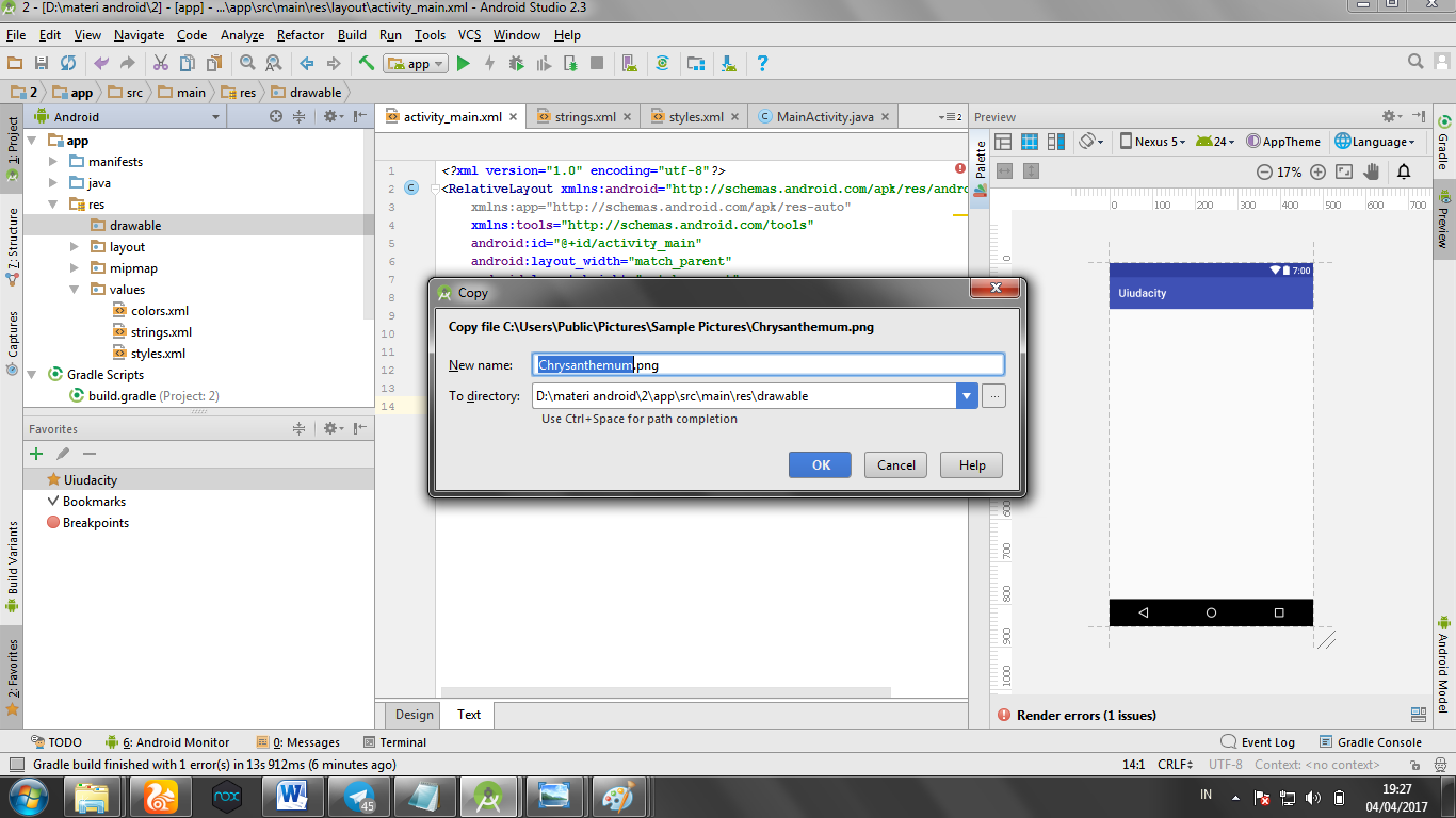 Detail Menampilkan Gambar Di Android Studio Nomer 52