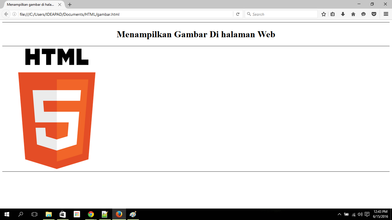 Detail Menampilkan Gambar Di Tengah Di Web Dengan Html Koleksi Nomer 21