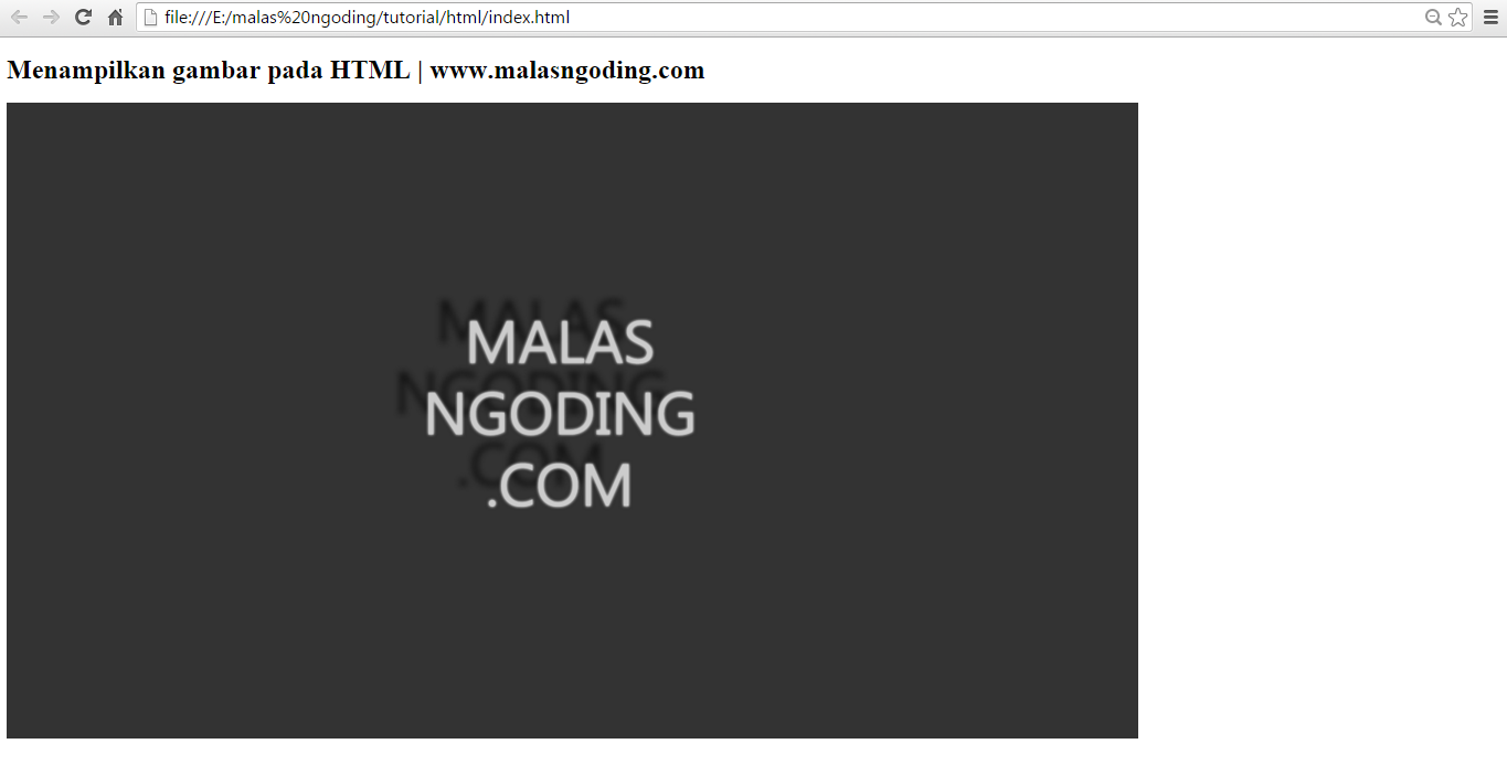Detail Menampilkan Gambar Html Nomer 9