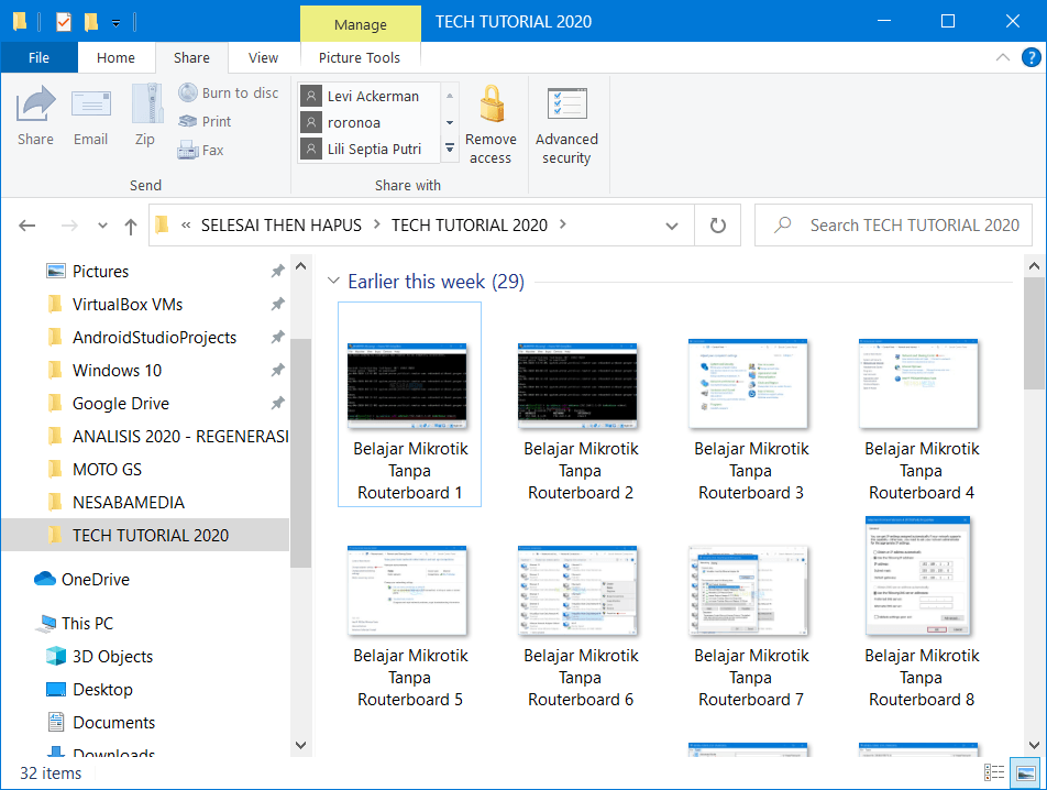 Menampilkan Gambar Pada File Explorer Pada Windows 10 - KibrisPDR