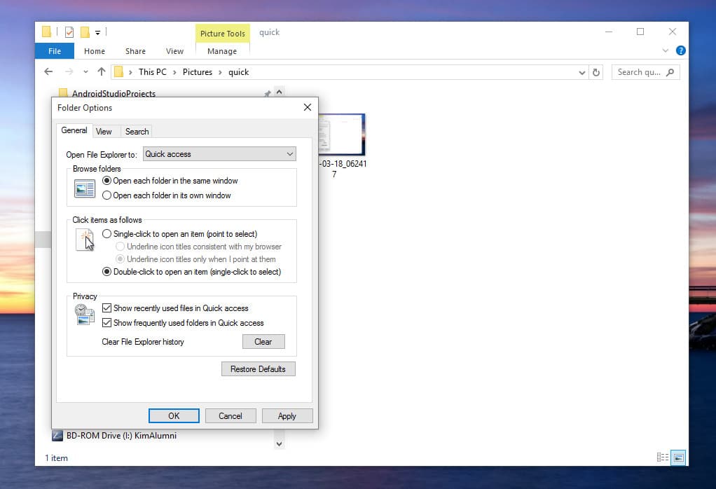 Detail Menampilkan Gambar Pada File Explorer Pada Windows 10 Nomer 26