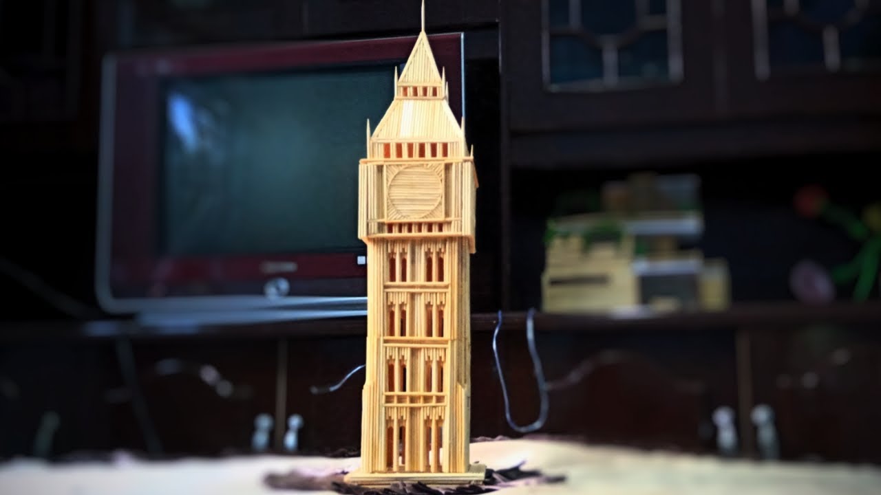 Menara Dari Stik Es Krim - 53+ Koleksi Gambar