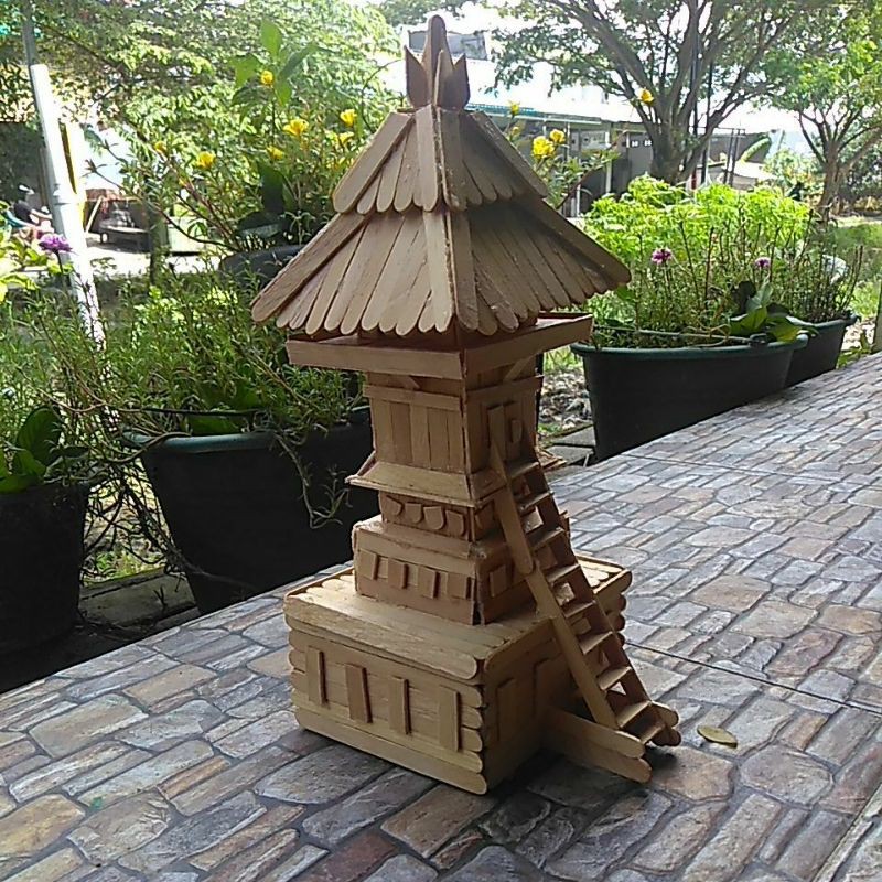 Menara Dari Stik Es Krim - 53+ Koleksi Gambar