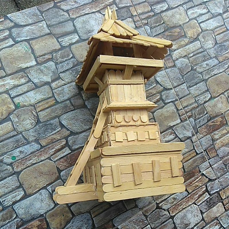 Menara Dari Stik Es Krim - 53+ Koleksi Gambar