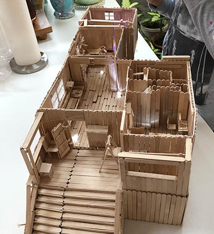 Menara Dari Stik Es Krim - 53+ Koleksi Gambar
