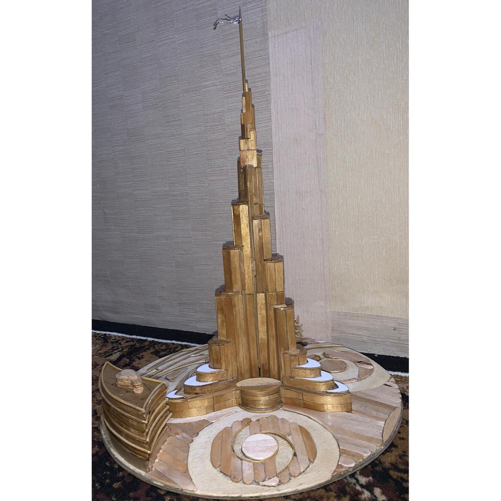 Menara Dari Stik Es Krim - 53+ Koleksi Gambar