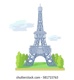 Detail Menara Eifel Kartun Nomer 9