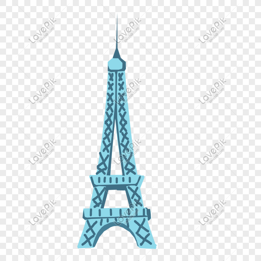 Detail Menara Eifel Kartun Nomer 19