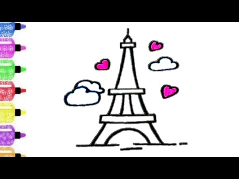 Detail Menara Eifel Kartun Nomer 37
