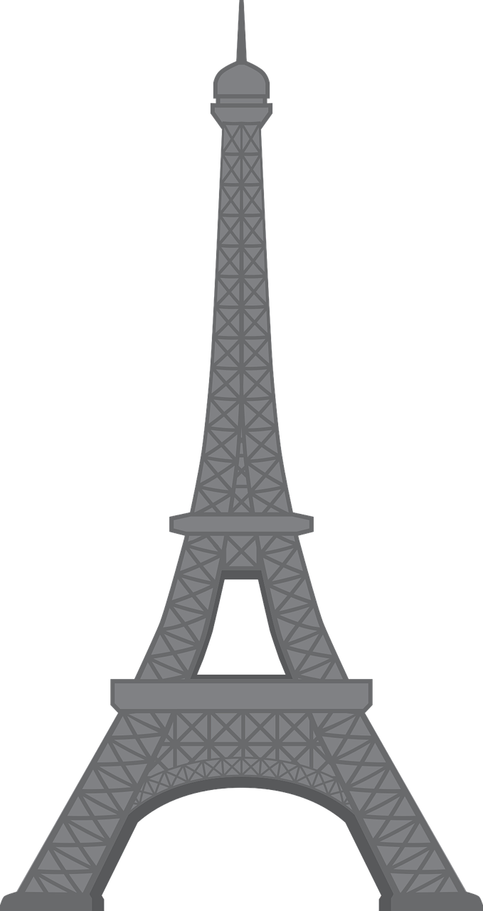 Detail Menara Eifel Kartun Nomer 6