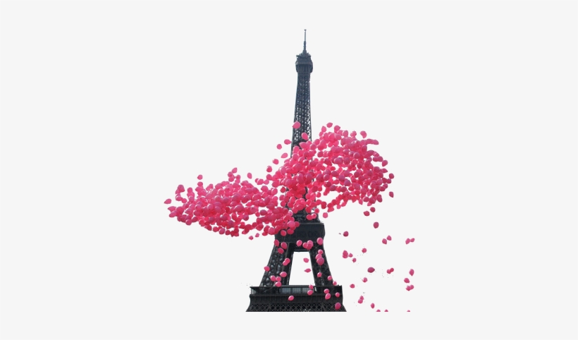 Detail Menara Eiffel Animasi Pink Nomer 35