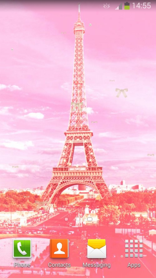 Detail Menara Eiffel Animasi Pink Nomer 47