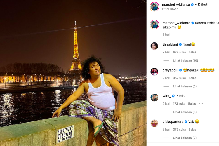 Detail Menara Eiffel Malam Hari Nomer 34