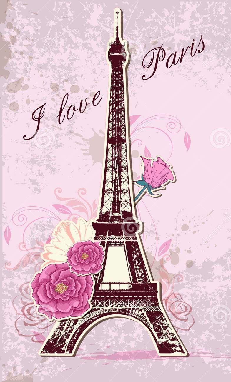 Detail Menara Eiffel Pink Nomer 13