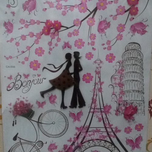 Detail Menara Eiffel Pink Nomer 31