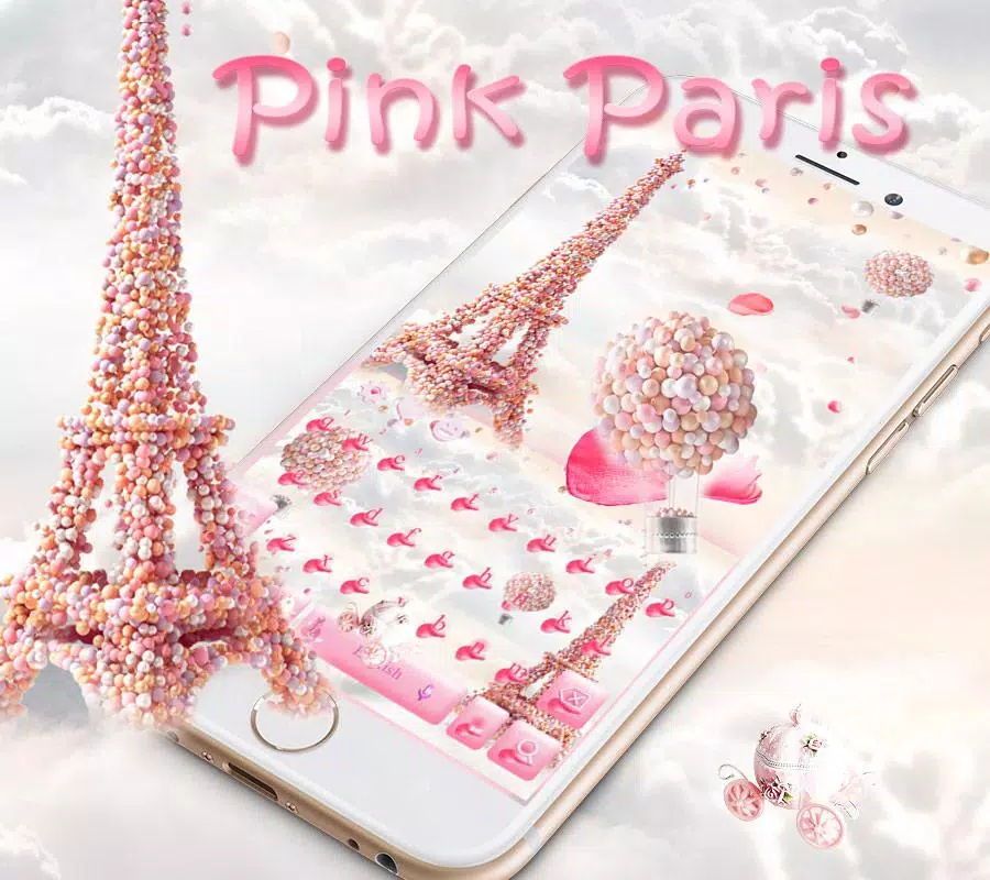 Detail Menara Eiffel Pink Nomer 32