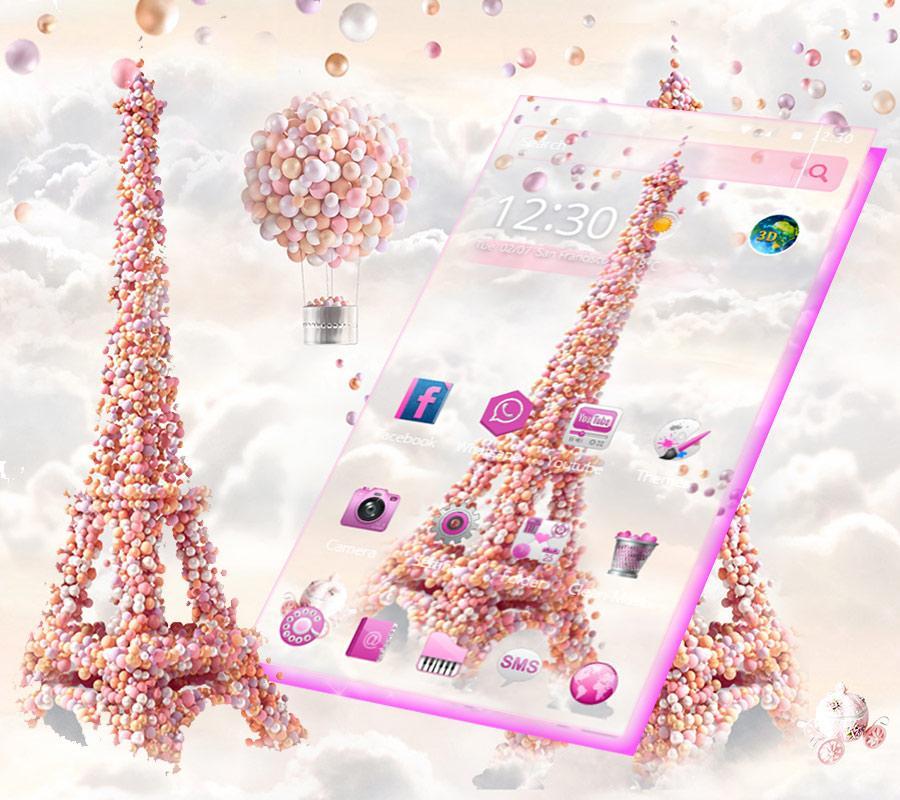 Detail Menara Eiffel Pink Nomer 36