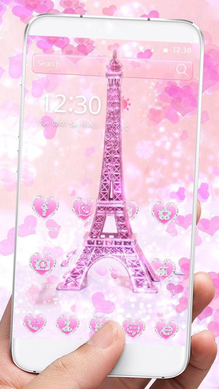 Detail Menara Eiffel Pink Nomer 37