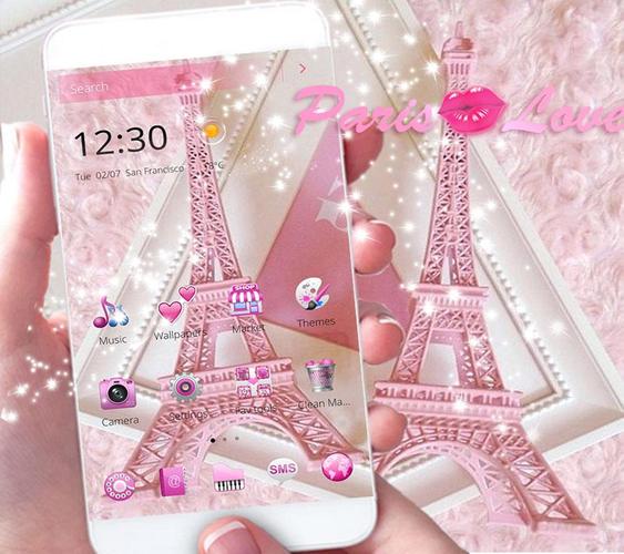 Detail Menara Eiffel Pink Nomer 44