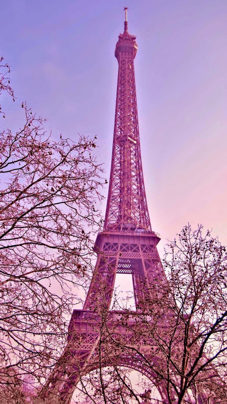 Detail Menara Eiffel Pink Nomer 50