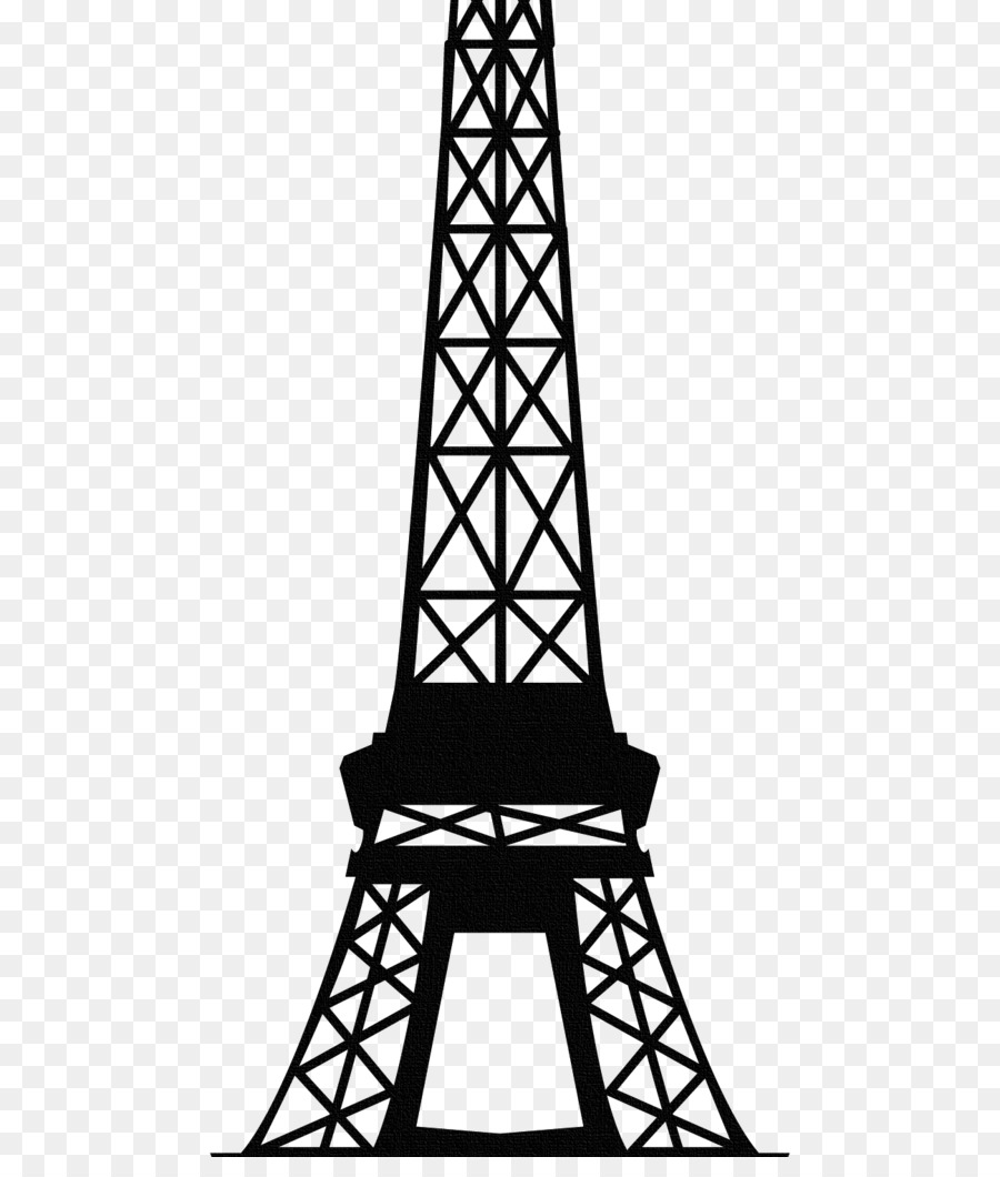 Detail Menara Eiffel Siluet Nomer 13