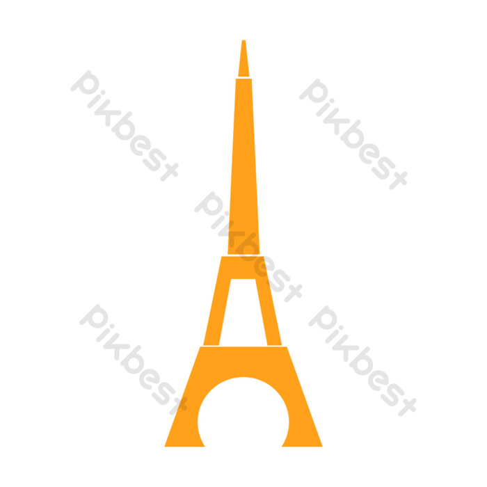 Detail Menara Eiffel Siluet Nomer 49