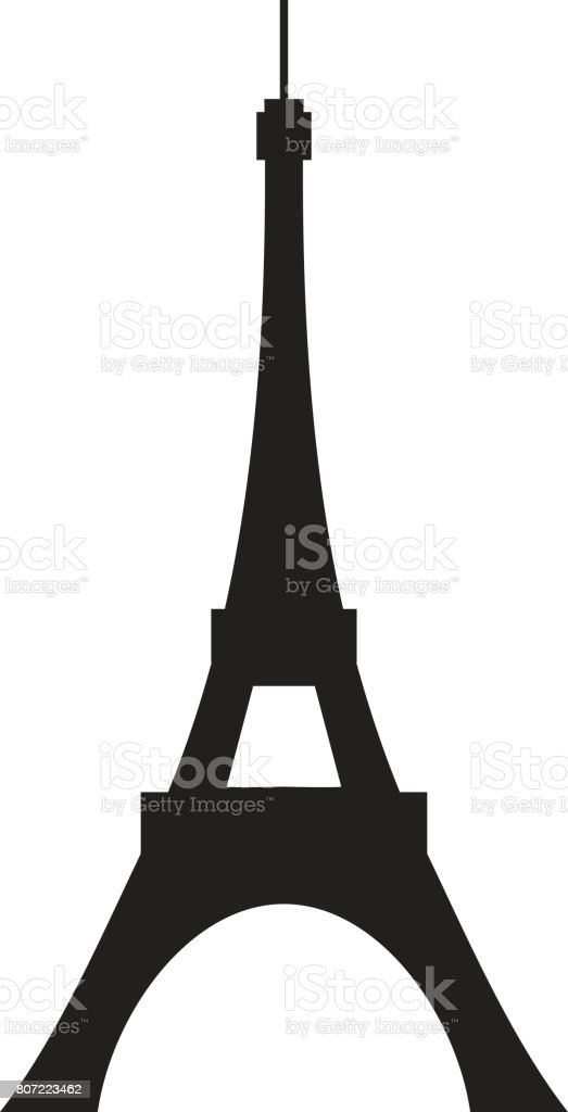 Detail Menara Eiffel Vector Nomer 4