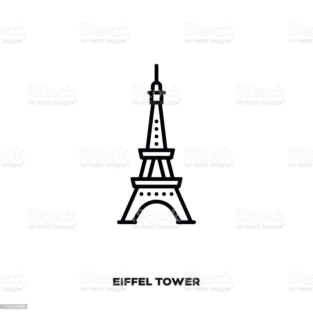 Detail Menara Eiffel Vector Nomer 44