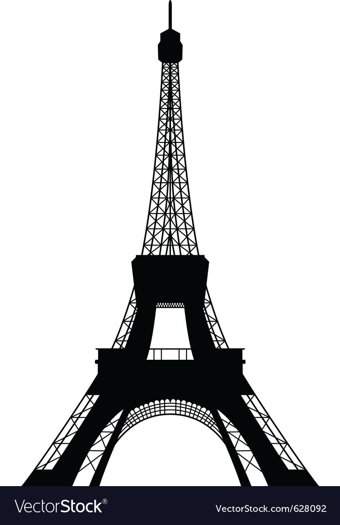 Detail Menara Eiffel Vector Nomer 7