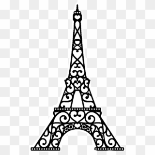 Detail Menara Eiffel Vector Png Nomer 30