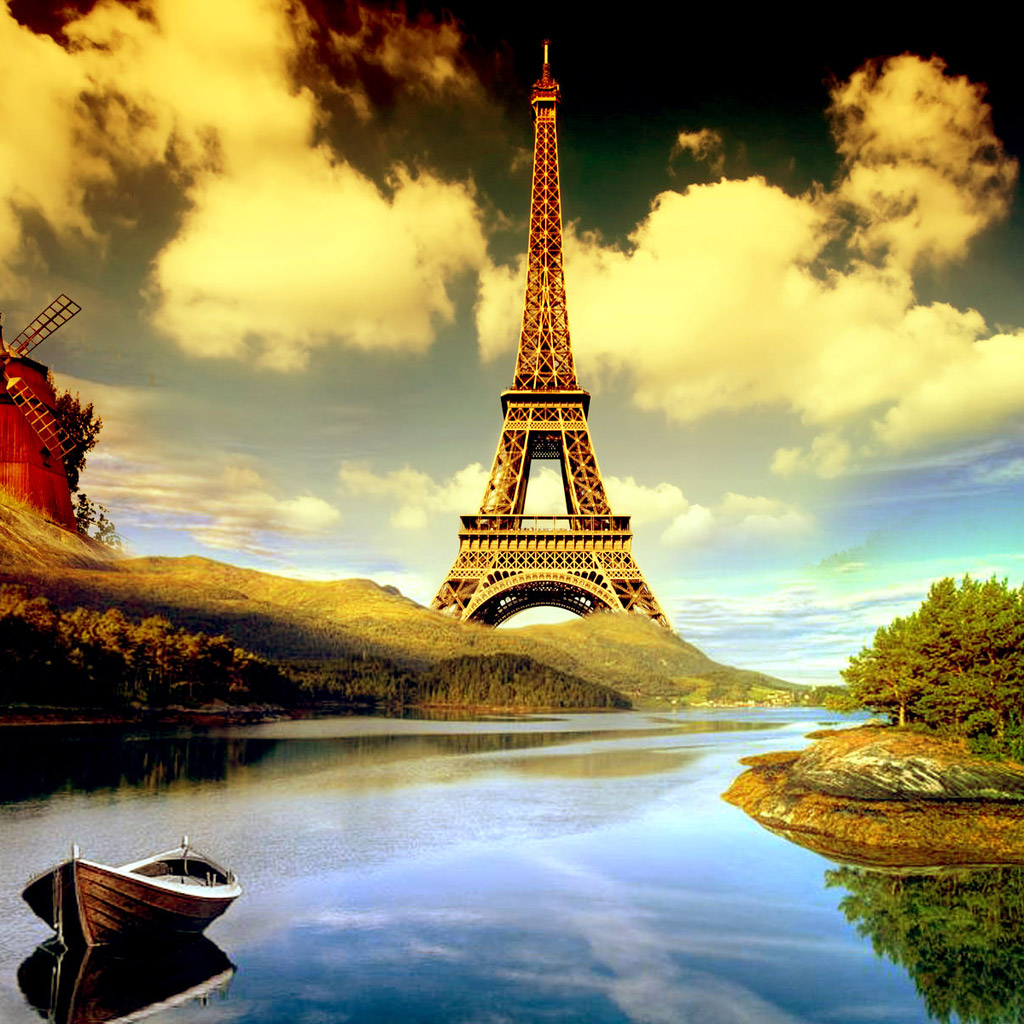 Detail Menara Eiffel Wallpaper Nomer 41