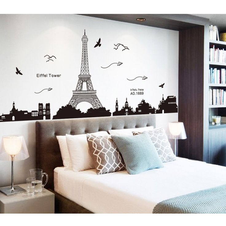 Detail Menara Eiffel Wallpaper Kamar Nomer 2