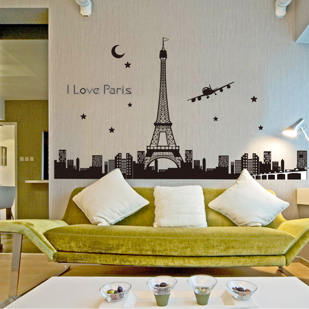 Detail Menara Eiffel Wallpaper Kamar Nomer 17