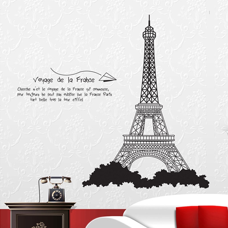 Detail Menara Eiffel Wallpaper Kamar Nomer 4