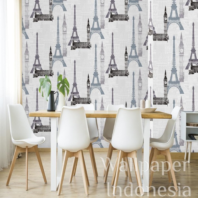 Detail Menara Eiffel Wallpaper Kamar Nomer 32