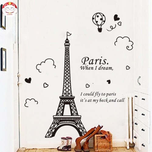 Detail Menara Eiffel Wallpaper Kamar Nomer 33