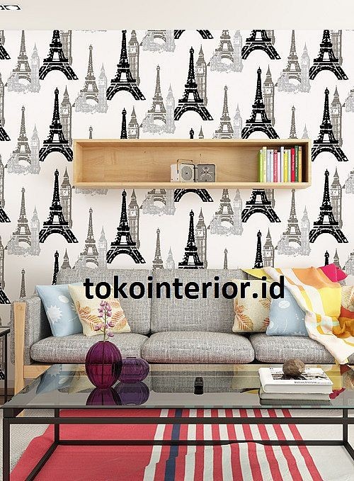 Detail Menara Eiffel Wallpaper Kamar Nomer 36