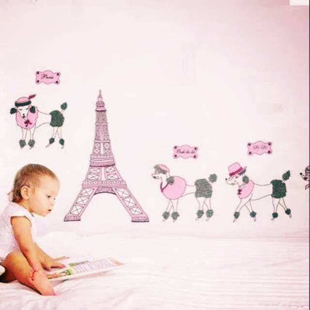 Detail Menara Eiffel Wallpaper Kamar Nomer 57