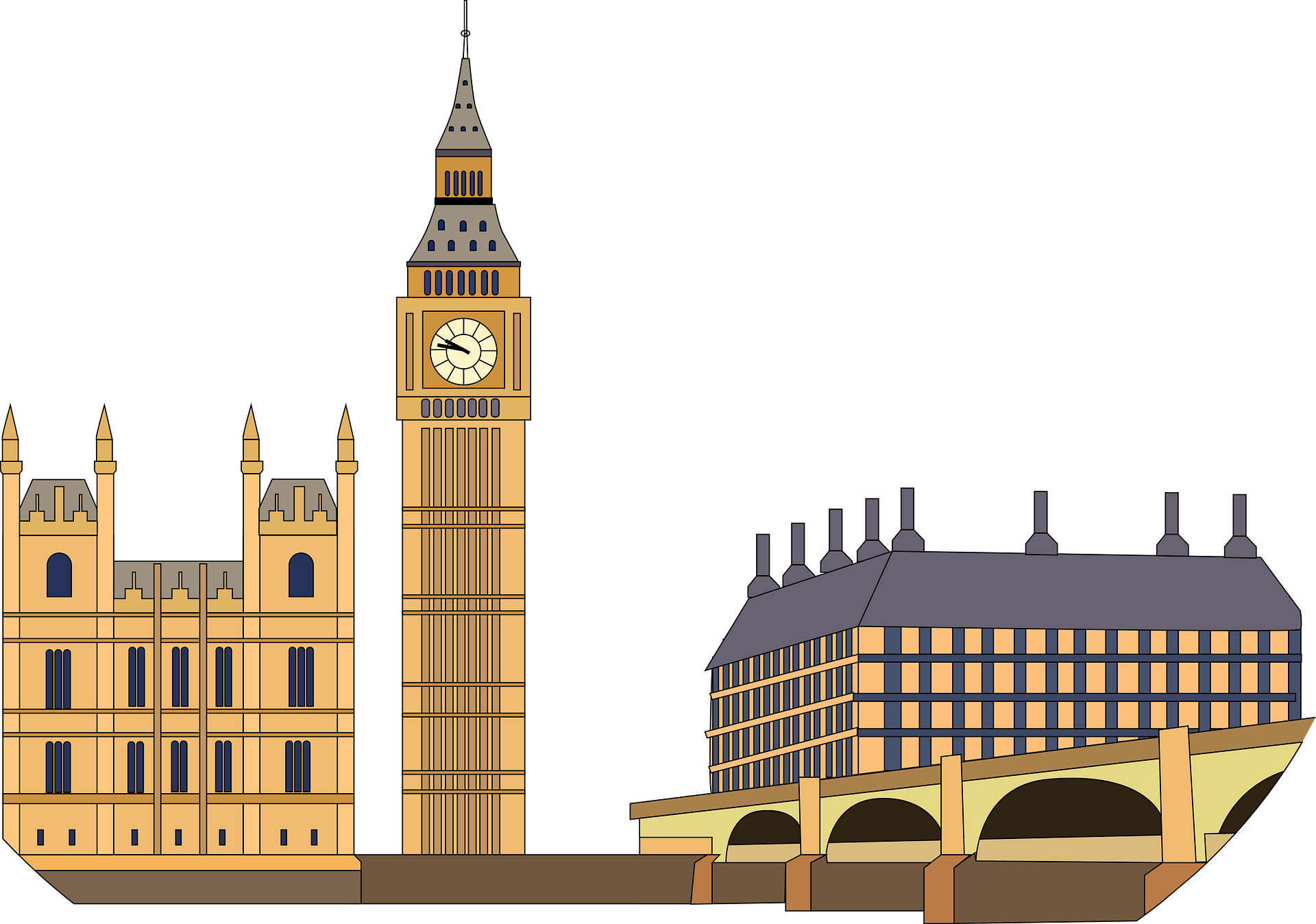 Detail Menara Jam London Nomer 30